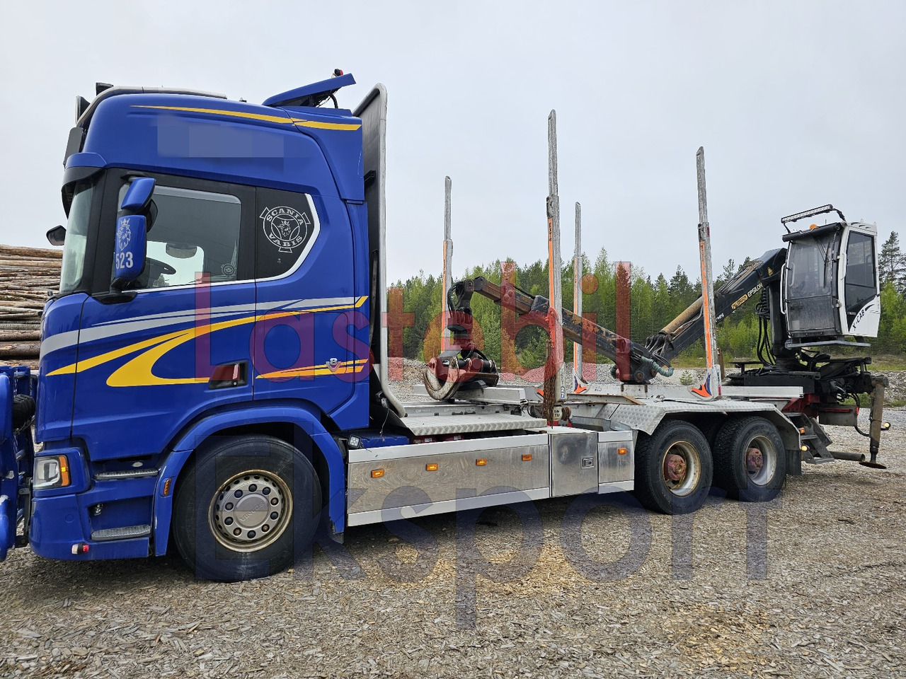 Scania R650 - Caminhão florestal, Caminhão grua: foto 4 Scania R650 - Caminhão florestal, Caminhão grua: foto 4