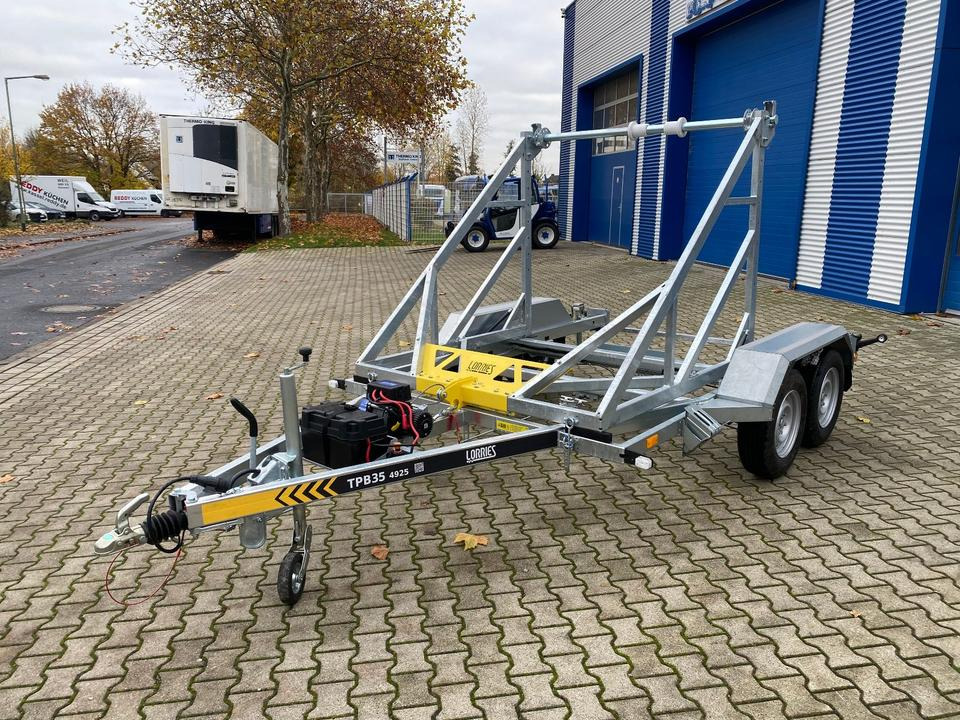 Lorries Kabeltrommel-Anhänger 3500KG mit E-Winde *INKL.19% MWST.*Kabelanhänger Sofort Verfügbar! - Reboque para bobinas: foto 5 Lorries Kabeltrommel-Anhänger 3500KG mit E-Winde *INKL.19% MWST.*Kabelanhänger Sofort Verfügbar! - Reboque para bobinas: foto 5
