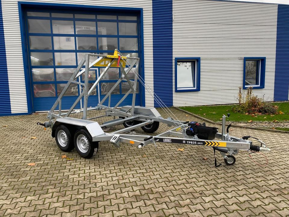 Lorries Kabeltrommel-Anhänger 3500KG mit E-Winde *INKL.19% MWST.*Kabelanhänger Sofort Verfügbar! - Reboque para bobinas: foto 2 Lorries Kabeltrommel-Anhänger 3500KG mit E-Winde *INKL.19% MWST.*Kabelanhänger Sofort Verfügbar! - Reboque para bobinas: foto 2