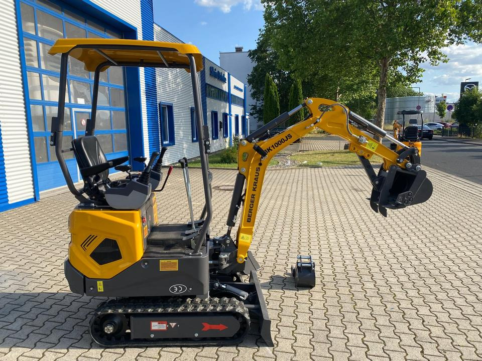 Minibagger BK1000JS inkl. Schaufelpaket *HERBSTAKTION*INKL.19% MWST*BERGER KRAUS*SOFORT!* - Mini escavadeira: foto 4 Minibagger BK1000JS inkl. Schaufelpaket *HERBSTAKTION*INKL.19% MWST*BERGER KRAUS*SOFORT!* - Mini escavadeira: foto 4