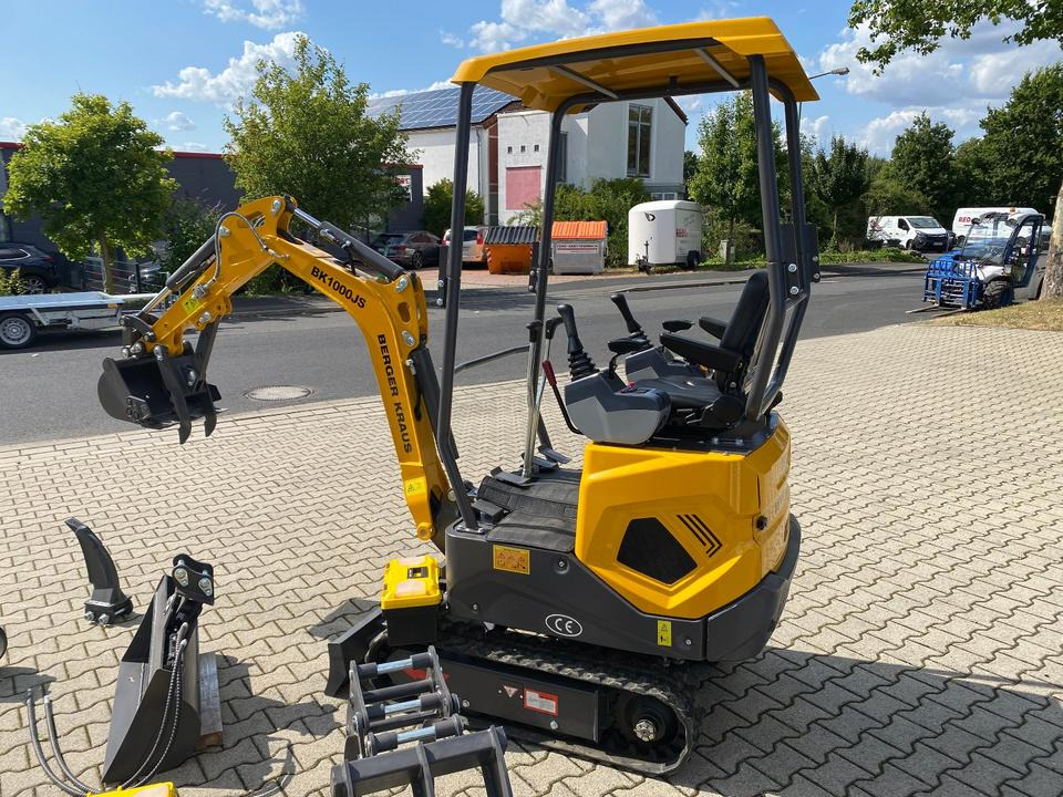 Minibagger BK1000JS inkl. großem Zubehörpaket *HERBSTAKTION*INKL.19% MWST*BERGER KRAUS*SOFORT!* - Mini escavadeira: foto 5 Minibagger BK1000JS inkl. großem Zubehörpaket *HERBSTAKTION*INKL.19% MWST*BERGER KRAUS*SOFORT!* - Mini escavadeira: foto 5