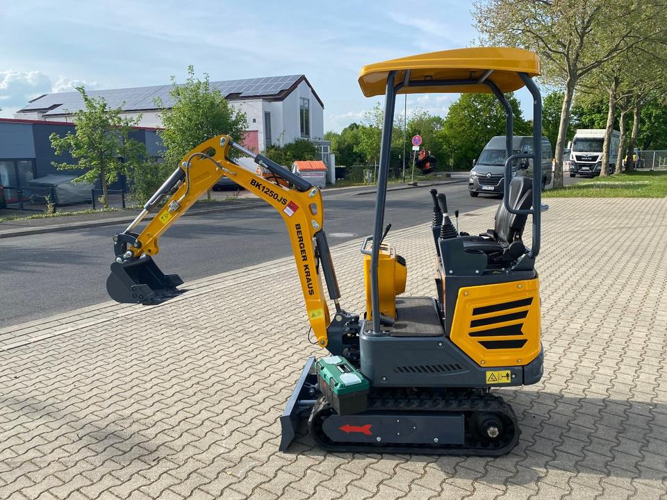 Minibagger BK1250JS + Schaufelpaket *INKL.19% MWST*KUBOTA*BERGER KRAUS*JOYSTICK*SOFORT!* - Mini escavadeira: foto 2 Minibagger BK1250JS + Schaufelpaket *INKL.19% MWST*KUBOTA*BERGER KRAUS*JOYSTICK*SOFORT!* - Mini escavadeira: foto 2