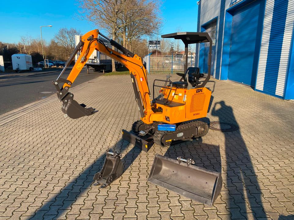 Minibagger BK1500JS *INKL.19% MWST*KUBOTA*BERGER KRAUS*JOYSTICK*SCHAUFELPAKET*SOFORT!* - Mini escavadeira: foto 1 Minibagger BK1500JS *INKL.19% MWST*KUBOTA*BERGER KRAUS*JOYSTICK*SCHAUFELPAKET*SOFORT!* - Mini escavadeira: foto 1