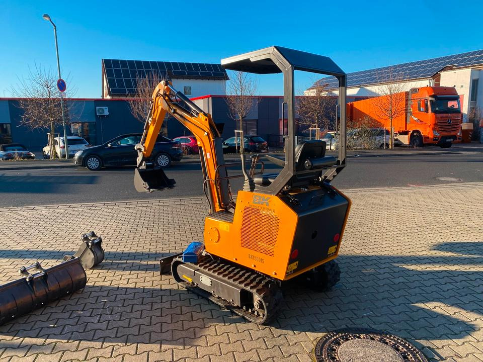 Minibagger BK1500JS *INKL.19% MWST*KUBOTA*BERGER KRAUS*JOYSTICK*SCHAUFELPAKET*SOFORT!* - Mini escavadeira: foto 3 Minibagger BK1500JS *INKL.19% MWST*KUBOTA*BERGER KRAUS*JOYSTICK*SCHAUFELPAKET*SOFORT!* - Mini escavadeira: foto 3