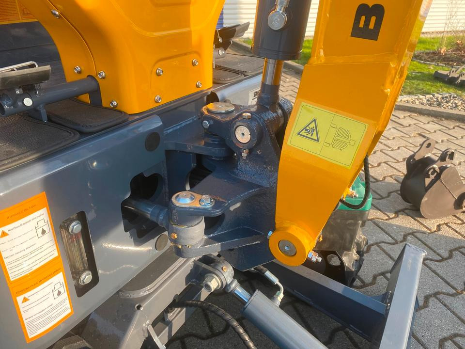 Mini escavadeira Minibagger BK950JS + Schaufelpaket *INKL.19% MWST*BERGER KRAUS*KABINE*SOFORT!*: foto 7