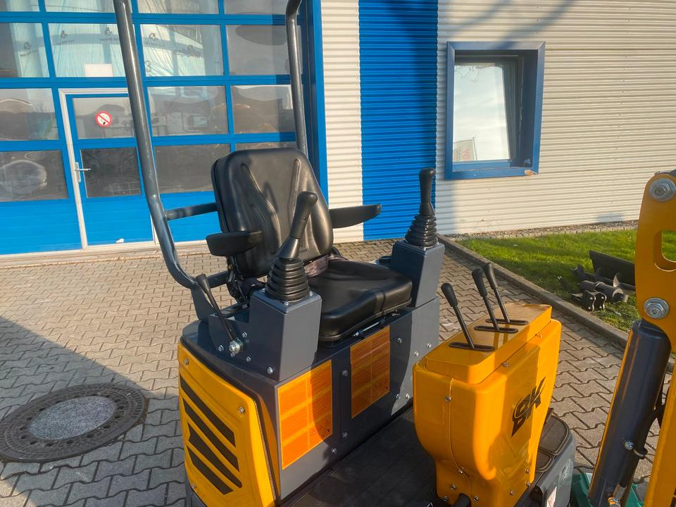 Mini escavadeira Minibagger BK950JS + Schaufelpaket *INKL.19% MWST*BERGER KRAUS*KABINE*SOFORT!*: foto 8