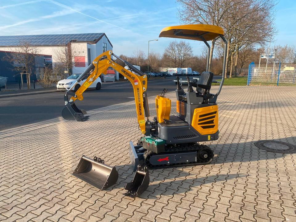 Minibagger BK950JS + Schaufelpaket *INKL.19% MWST*BERGER KRAUS*KABINE*SOFORT!* - Mini escavadeira: foto 2 Minibagger BK950JS + Schaufelpaket *INKL.19% MWST*BERGER KRAUS*KABINE*SOFORT!* - Mini escavadeira: foto 2