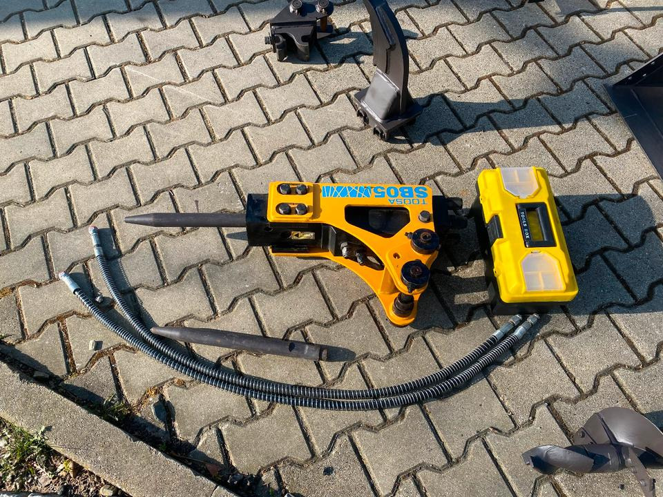 Mini escavadeira, Reboque Minibagger BK950KS + Anhänger + Zubehör *INKL.19% MWST*BERGER KRAUS*KABINE*SOFORT!*: foto 16