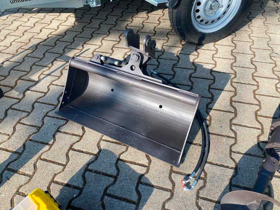 Mini escavadeira, Reboque Minibagger BK950KS + Anhänger + Zubehör *INKL.19% MWST*BERGER KRAUS*KABINE*SOFORT!*: foto 15