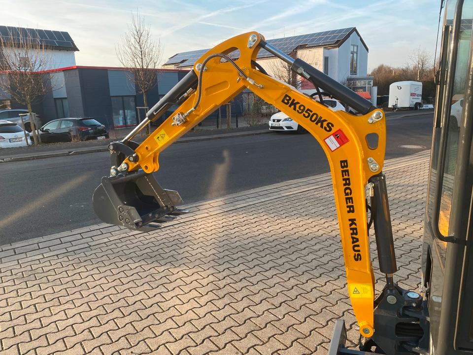 Minibagger BK950KS *INKL.19% MWST*BERGER KRAUS*KABINE*SOFORT!* - Mini escavadeira: foto 4 Minibagger BK950KS *INKL.19% MWST*BERGER KRAUS*KABINE*SOFORT!* - Mini escavadeira: foto 4