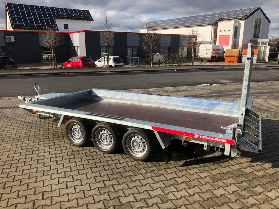 Temared Tieflader BUILDER 3 4018/3 S 3500KG *NUTZLAST 2744KG*INKL. STOßDÄMPFER*INKL.19% MWST*SOFORT!* - Reboque porta máquinas: foto 4 Temared Tieflader BUILDER 3 4018/3 S 3500KG *NUTZLAST 2744KG*INKL. STOßDÄMPFER*INKL.19% MWST*SOFORT!* - Reboque porta máquinas: foto 4
