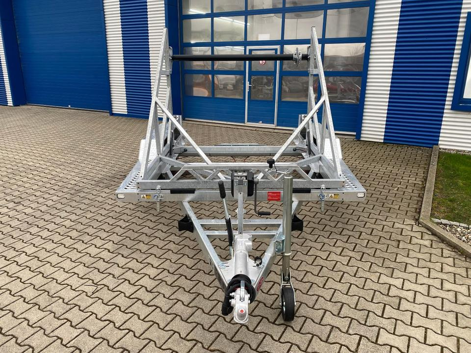 Vermietung / Kabelanhänger 3500KG / Nutzlast 2766KG / Kabeltrommel-Anhänger / Glasfaser/ 1 Woche - Reboque para bobinas: foto 2 Vermietung / Kabelanhänger 3500KG / Nutzlast 2766KG / Kabeltrommel-Anhänger / Glasfaser/ 1 Woche - Reboque para bobinas: foto 2