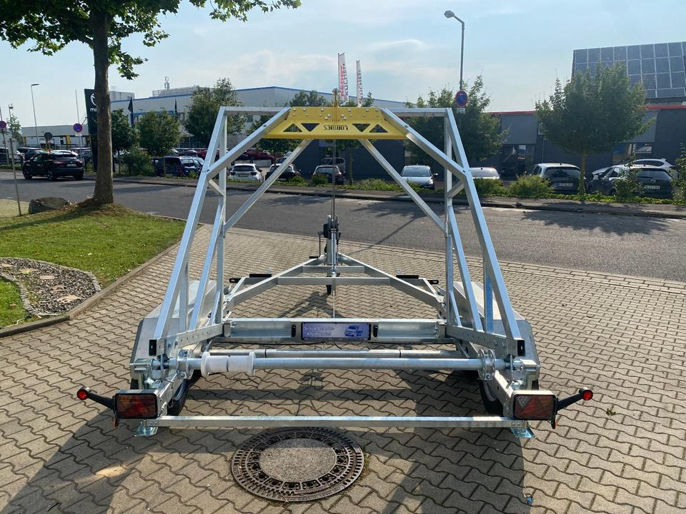 Reboque para bobinas Vermietung / Kabelanhänger 3500KG / Nutzlast 2825KG / Kabeltrommel-Anhänger / Glasfaser/ 1 Monat: foto 11