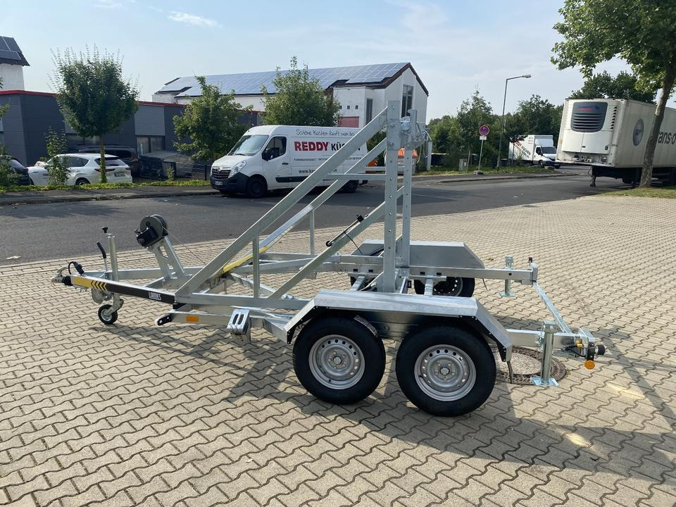 Vermietung / Kabelanhänger 3500KG / Nutzlast 2825KG / Kabeltrommel-Anhänger / Glasfaser/ 1 Monat - Reboque para bobinas: foto 4 Vermietung / Kabelanhänger 3500KG / Nutzlast 2825KG / Kabeltrommel-Anhänger / Glasfaser/ 1 Monat - Reboque para bobinas: foto 4