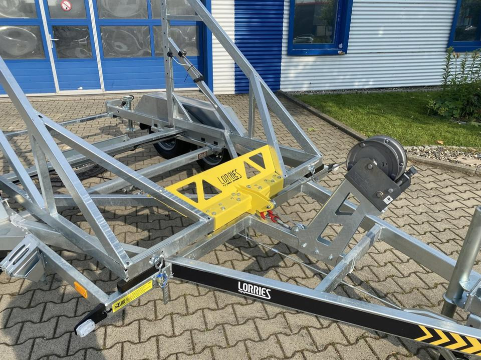 Reboque para bobinas Vermietung / Kabelanhänger 3500KG / Nutzlast 2825KG / Kabeltrommel-Anhänger / Glasfaser/ 1 Monat: foto 7