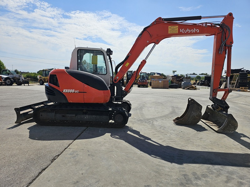 KUBOTA KX080-3 - Mini escavadeira: foto 5 KUBOTA KX080-3 - Mini escavadeira: foto 5
