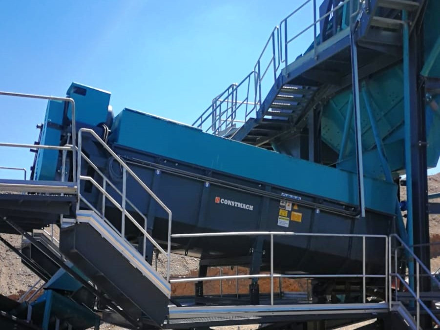 CONSTMACH Log Washer – Powerful Cleaning Solution for Coarse and Clay-Bound Materials - Peneira vibratória: foto 2 CONSTMACH Log Washer – Powerful Cleaning Solution for Coarse and Clay-Bound Materials - Peneira vibratória: foto 2