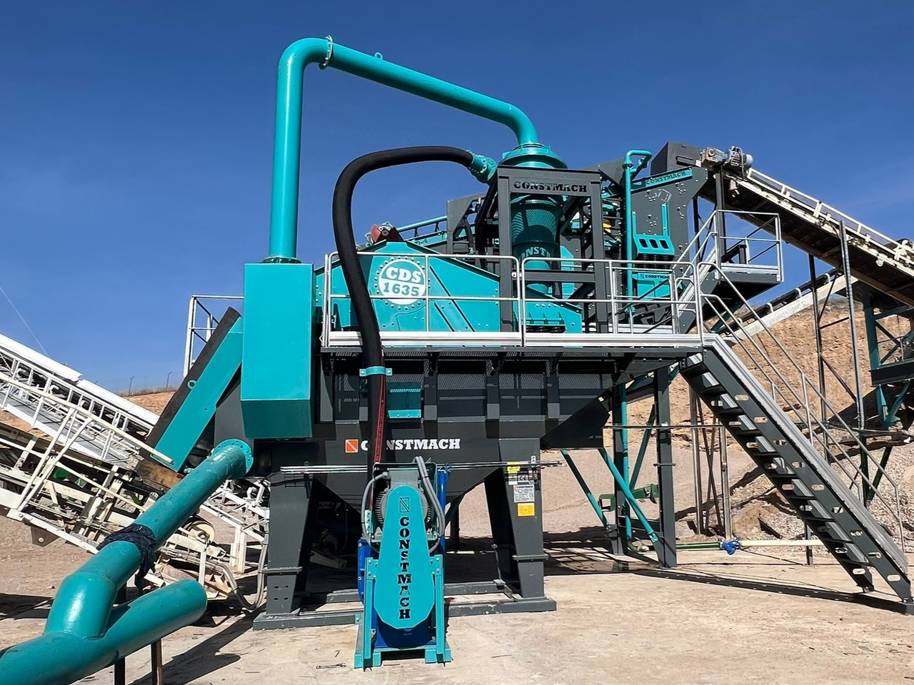 Constmach Entwässerungssiebe und Hydrozyklone Bestpreisgarantie - Peneira vibratória: foto 1 Constmach Entwässerungssiebe und Hydrozyklone Bestpreisgarantie - Peneira vibratória: foto 1