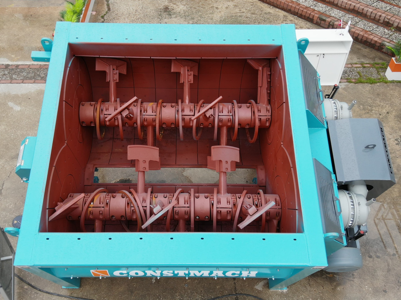 Constmach Mélangeur à Béton à Double Arbre ( Mélangeur à Palettes ) - Betoneira: foto 2 Constmach Mélangeur à Béton à Double Arbre ( Mélangeur à Palettes ) - Betoneira: foto 2