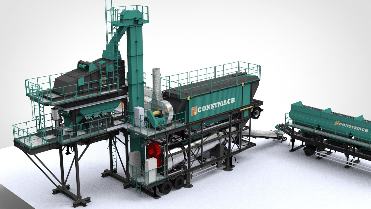 Constmach Mobile Asphalt Plant - Usina de asfalto: foto 1 Constmach Mobile Asphalt Plant - Usina de asfalto: foto 1