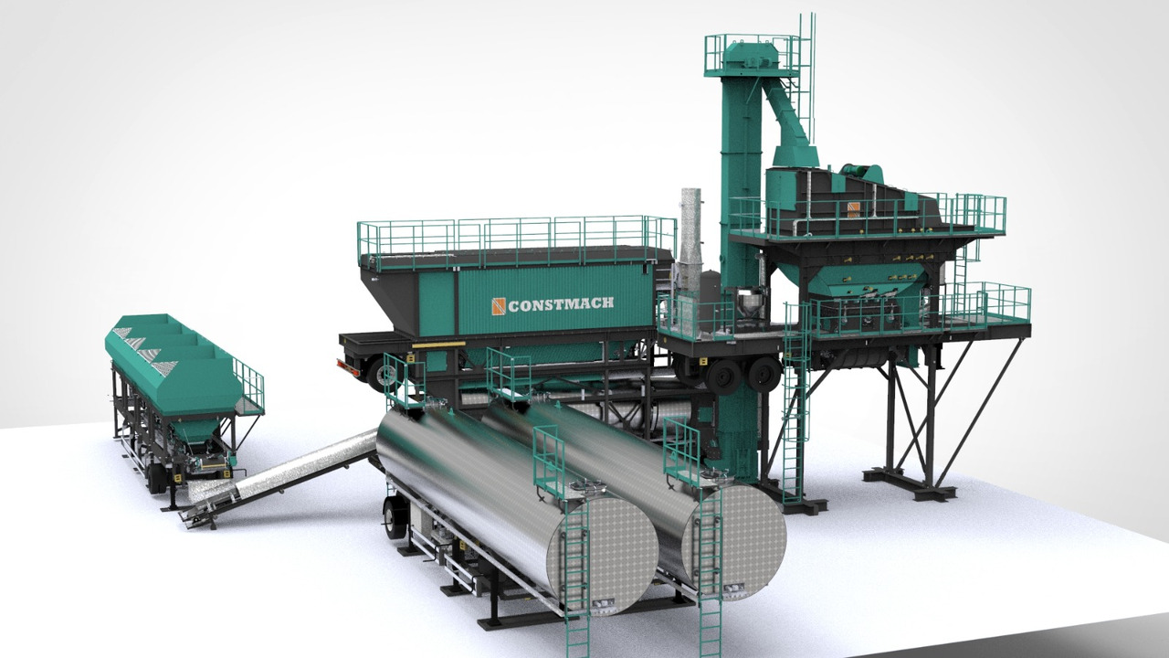 Constmach Mobile Batch Type Asphalt Plants - Usina de asfalto: foto 2 Constmach Mobile Batch Type Asphalt Plants - Usina de asfalto: foto 2