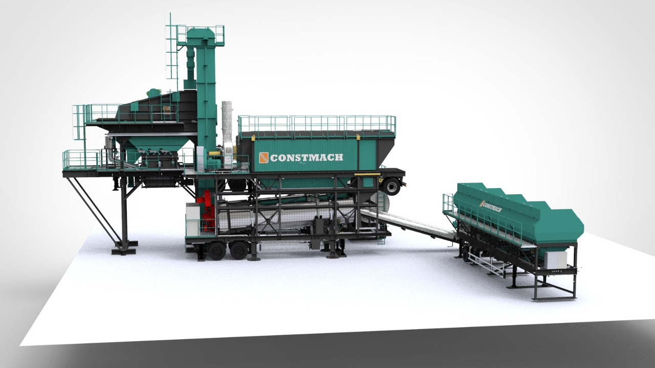 Constmach Mobile Batch Type Asphalt Plants - Usina de asfalto: foto 1 Constmach Mobile Batch Type Asphalt Plants - Usina de asfalto: foto 1