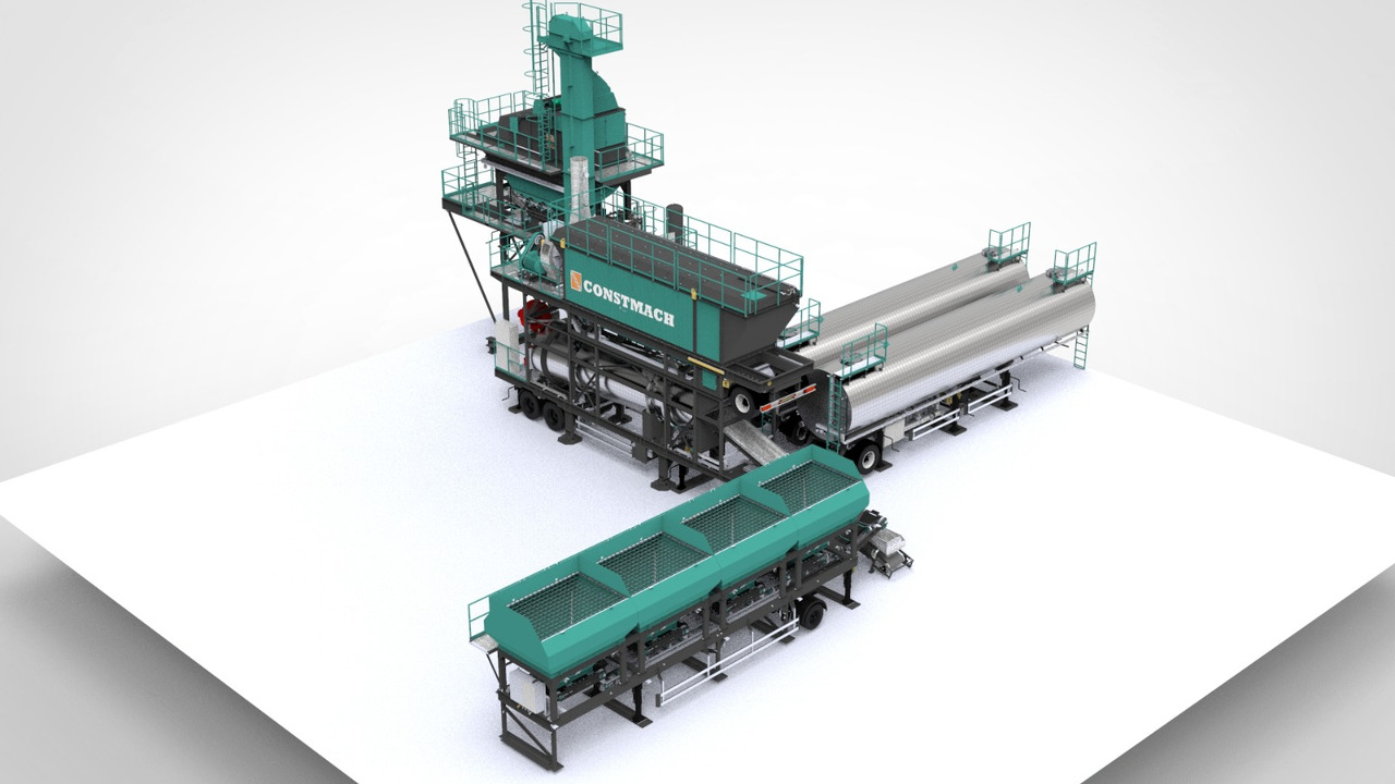 Constmach Mobile Batch Type Asphalt Plants - Usina de asfalto: foto 5 Constmach Mobile Batch Type Asphalt Plants - Usina de asfalto: foto 5
