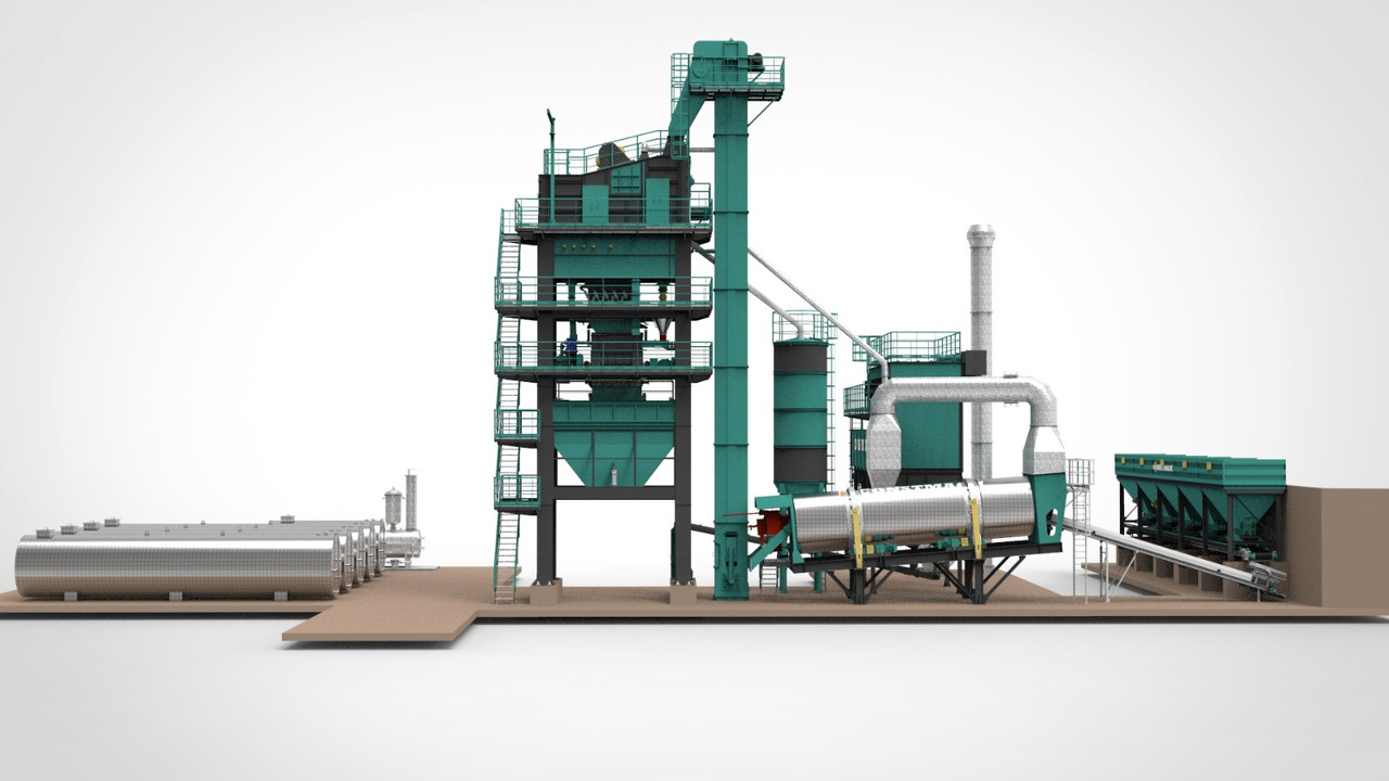 Usina de asfalto nuevo Constmach Stationary Asphalt Plant Delivered in Stock 2 Year Warranty: foto 6