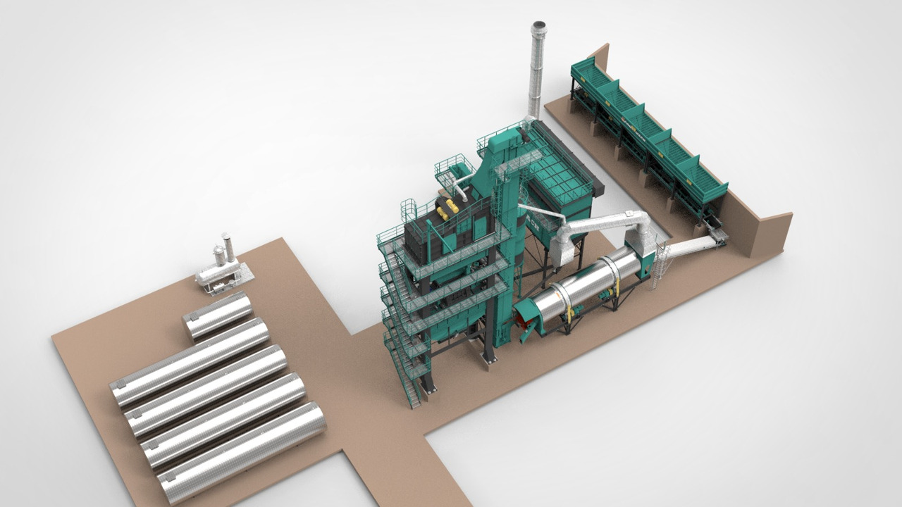 Usina de asfalto nuevo Constmach Stationary Asphalt Plant Delivered in Stock 2 Year Warranty: foto 10