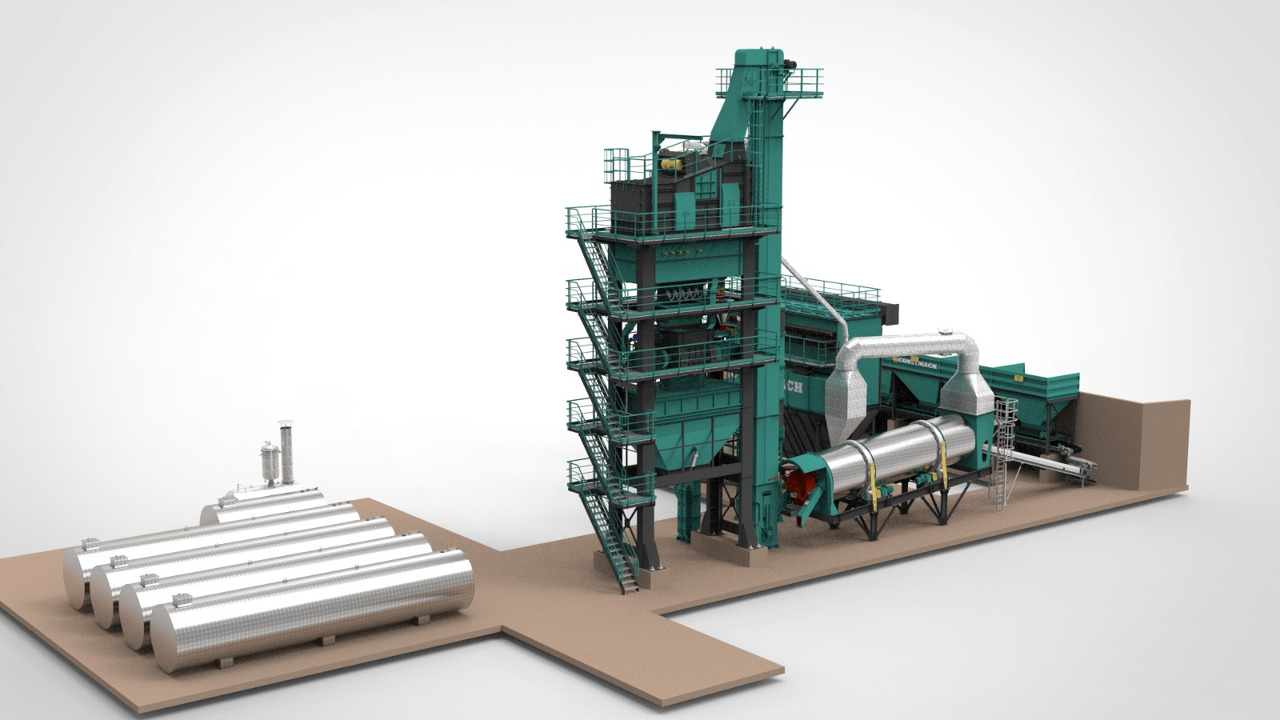 Usina de asfalto nuevo Constmach Stationary Asphalt Plant Delivered in Stock 2 Year Warranty: foto 7