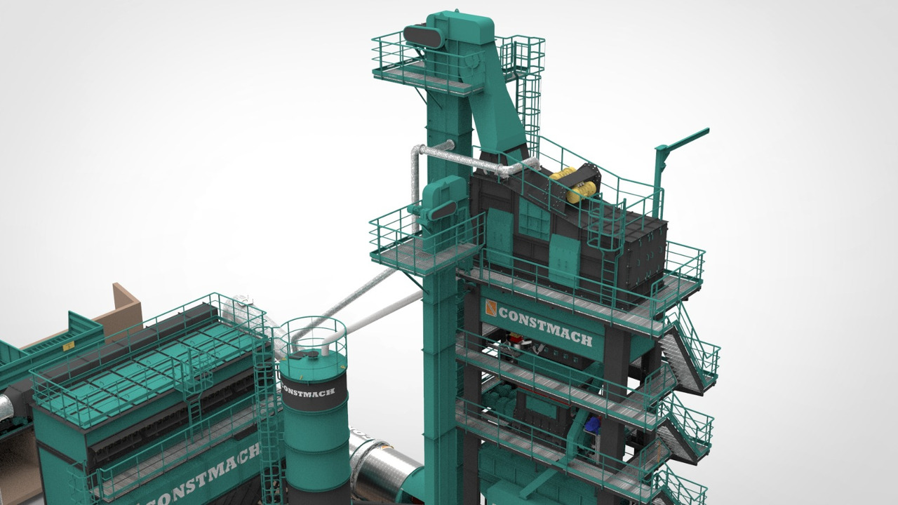 Constmach Stationary Asphalt Plant Delivered in Stock 2 Year Warranty - Usina de asfalto: foto 4 Constmach Stationary Asphalt Plant Delivered in Stock 2 Year Warranty - Usina de asfalto: foto 4