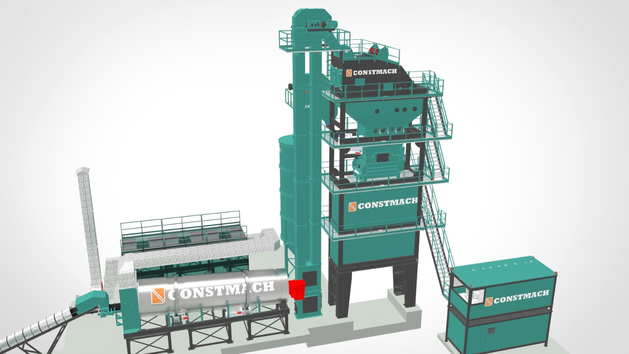 Constmach Stationary Batch Type Asphalt Plants - Usina de asfalto: foto 4 Constmach Stationary Batch Type Asphalt Plants - Usina de asfalto: foto 4
