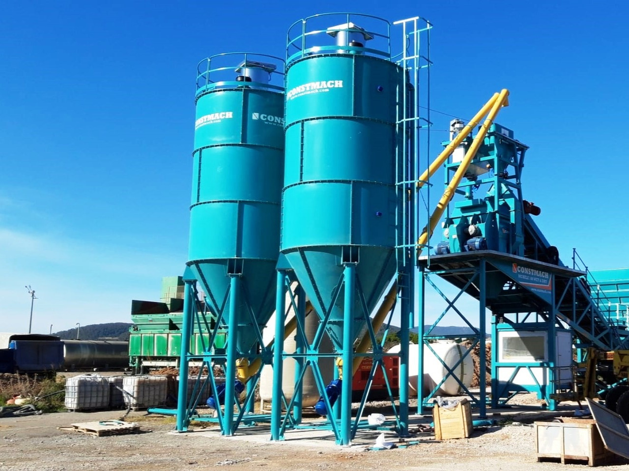 Constmach Zement Silo mit 50 Tonnen Kapazität - Silo de cimento: foto 2 Constmach Zement Silo mit 50 Tonnen Kapazität - Silo de cimento: foto 2