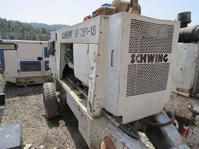 Schwing SP750-18 - Bomba de betão estacionária: foto 4 Schwing SP750-18 - Bomba de betão estacionária: foto 4