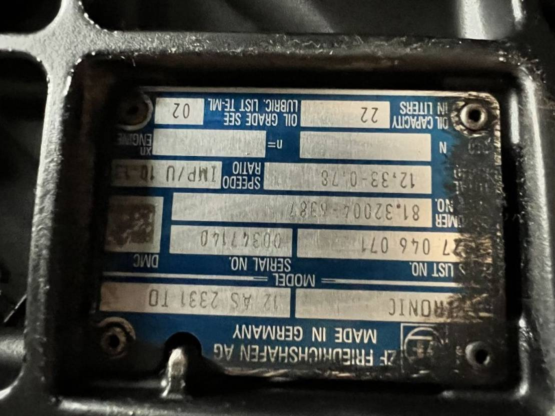 MAN TGA ZF Getriebe 12AS2331 TO - Caixa de câmbio de Caminhão: foto 4 MAN TGA ZF Getriebe 12AS2331 TO - Caixa de câmbio de Caminhão: foto 4