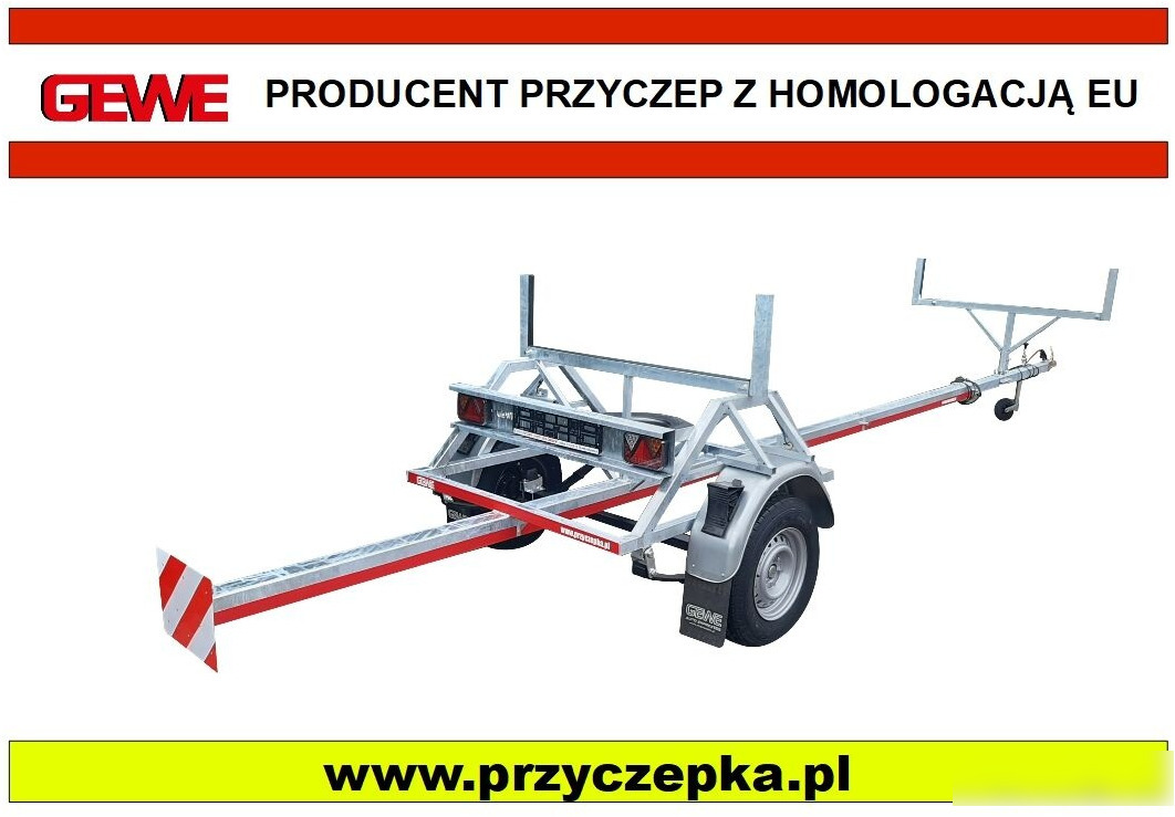 Gewe Dłużyca Kłonica do 12 m - P0750 D/1 - Reboque transporte de madeira: foto 1 Gewe Dłużyca Kłonica do 12 m - P0750 D/1 - Reboque transporte de madeira: foto 1