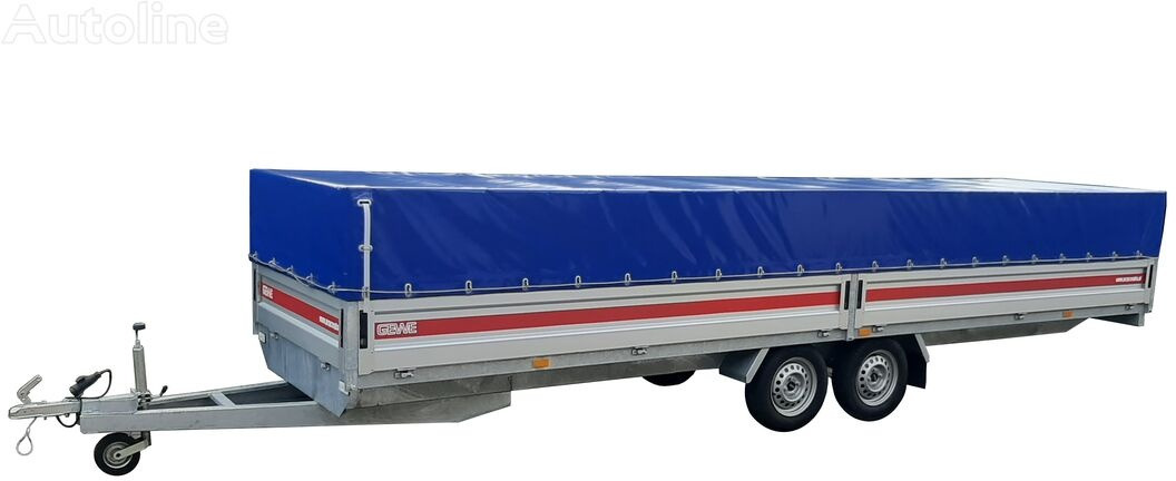 Gewe PD750 C, długość 6 m - Reboque plataforma/ Caixa aberta: foto 5 Gewe PD750 C, długość 6 m - Reboque plataforma/ Caixa aberta: foto 5