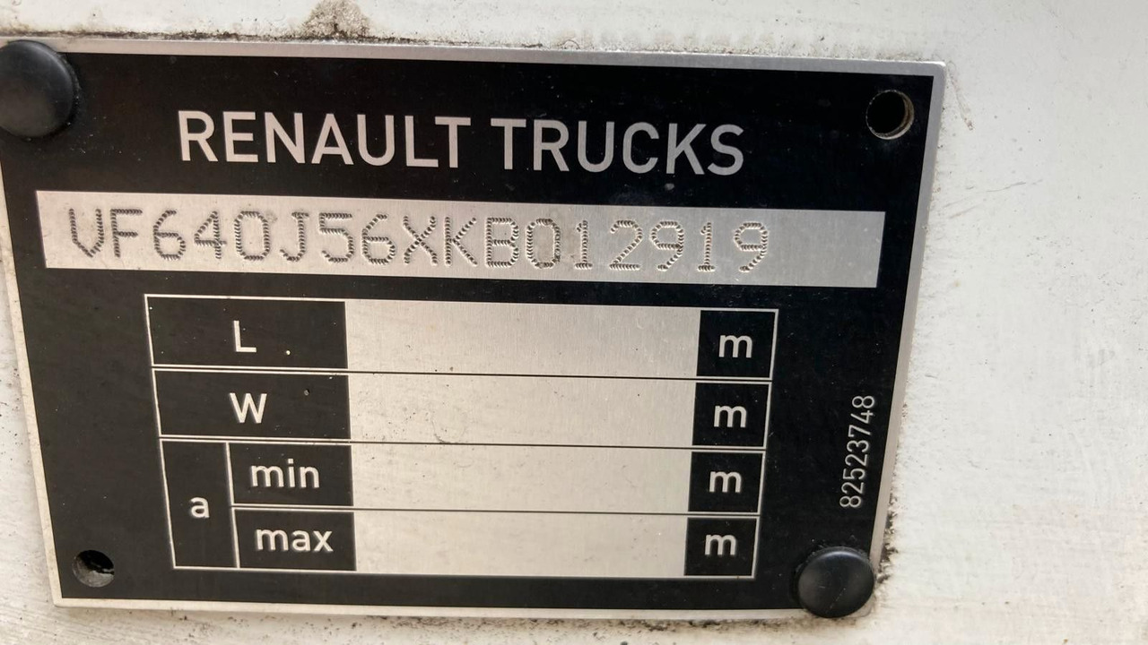 Caminhão furgão nuevo Renault D7.5 210 LOW  LBW Schaltgetriebe: foto 16
