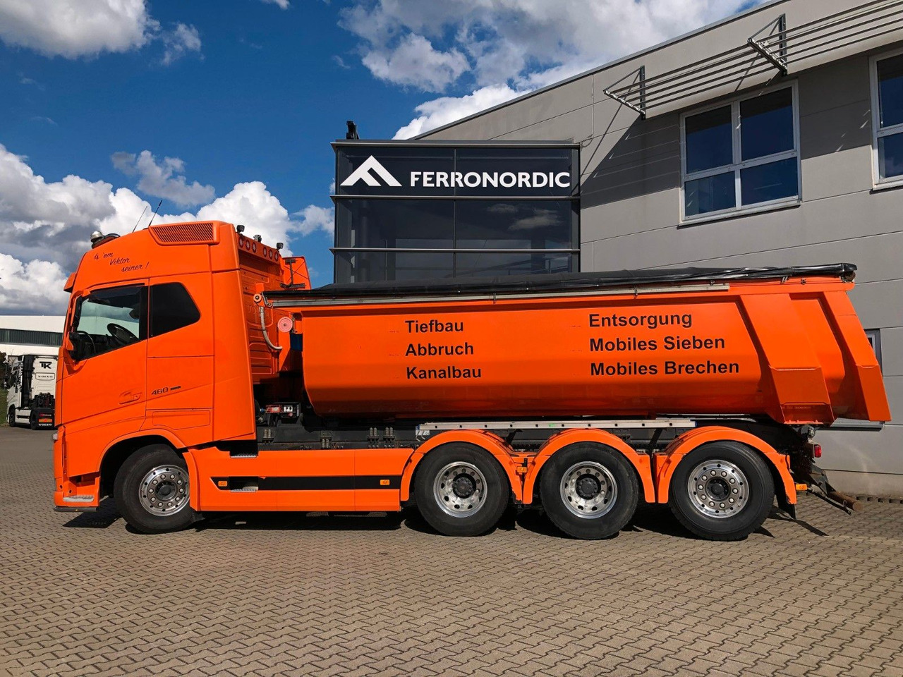 Volvo FH460 8x4 Tridem*Lift+LenkAchse*ALU*AHK*VollLuft - Caminhão basculante: foto 4 Volvo FH460 8x4 Tridem*Lift+LenkAchse*ALU*AHK*VollLuft - Caminhão basculante: foto 4