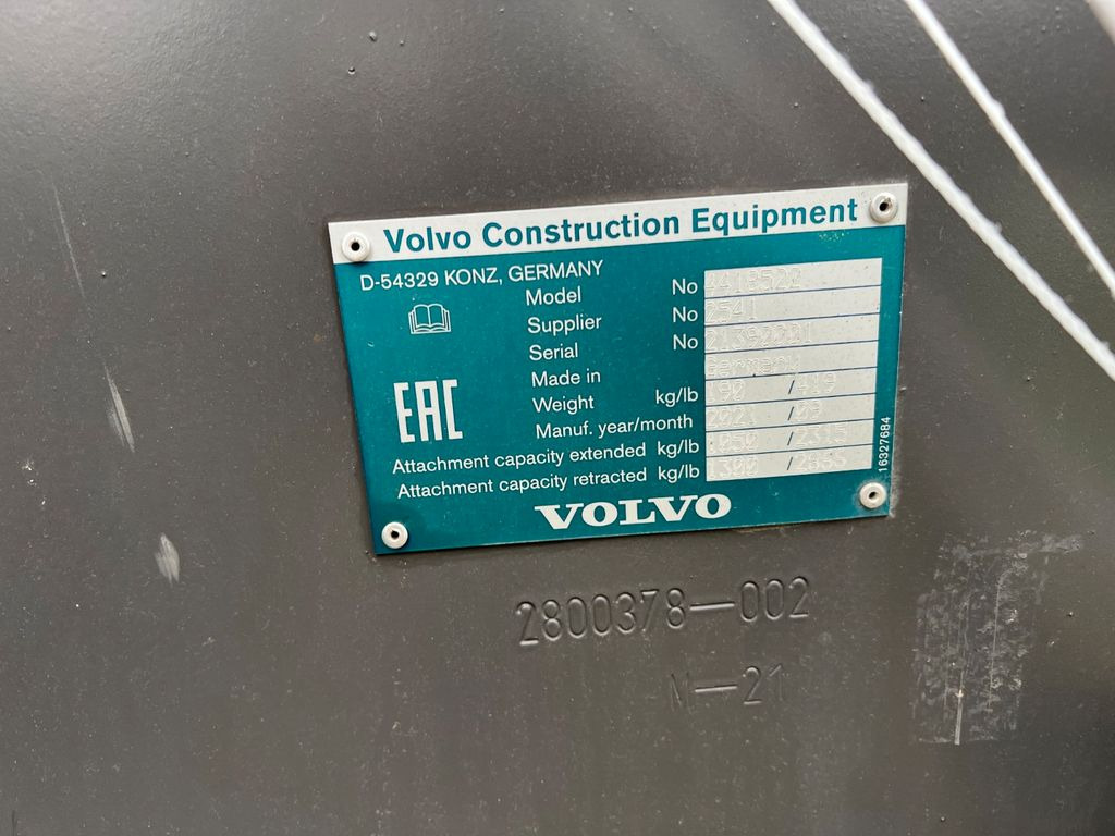 Carregadeira de rodas nuevo Volvo JL25H Electric *Auch Miete: foto 22