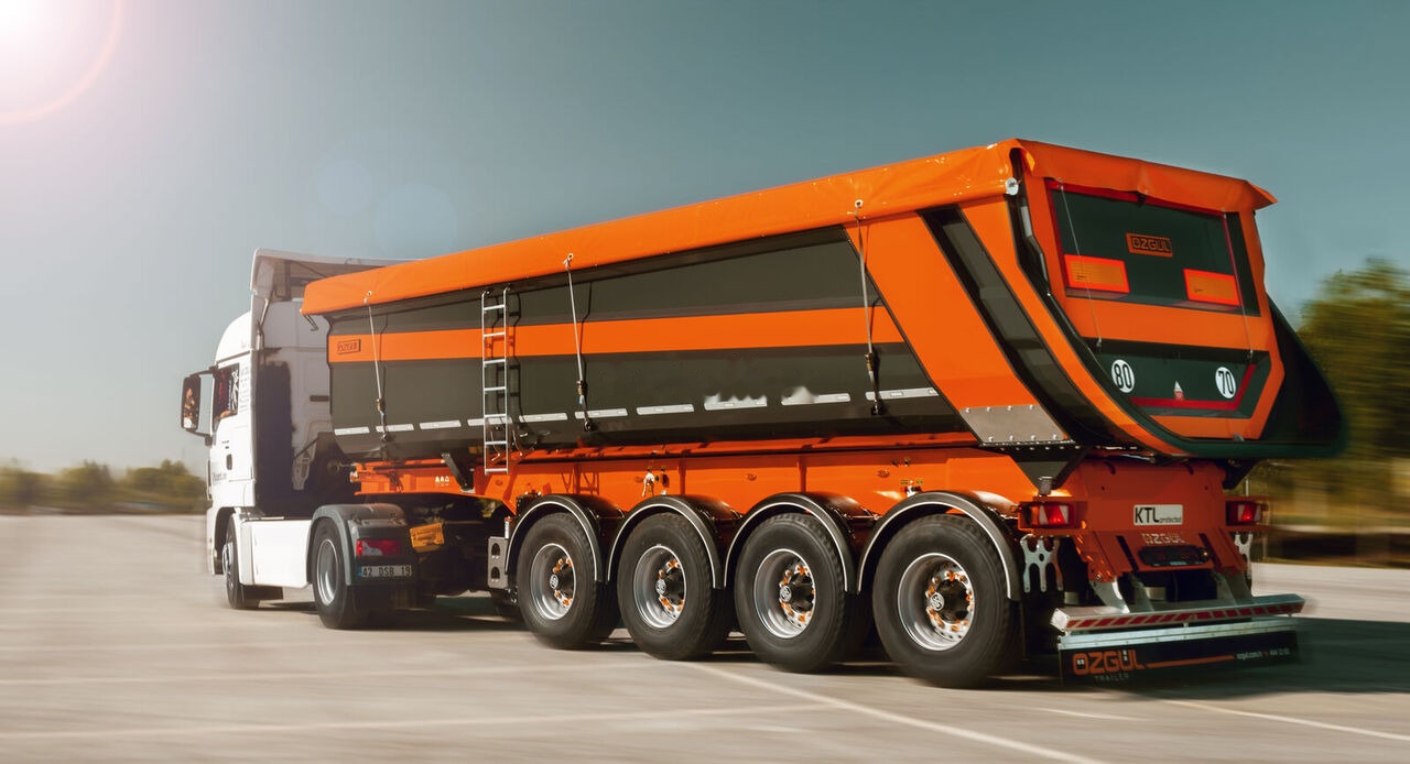 Özgül 4 AXLE TIPPING SEMI TRAILER - Semireboque basculante: foto 4 Özgül 4 AXLE TIPPING SEMI TRAILER - Semireboque basculante: foto 4