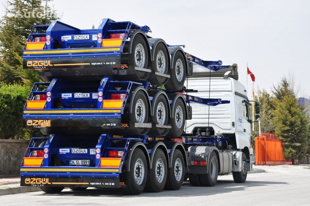 Semireboque transportador de contêineres/ Caixa móvel Özgül ISO TANK CONTAINER CARRIER SEMI: foto 7