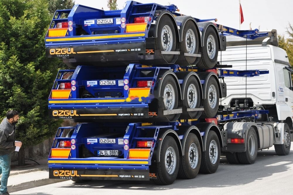 Semireboque transportador de contêineres/ Caixa móvel Özgül ISO TANK CONTAINER CARRIER SEMI: foto 8