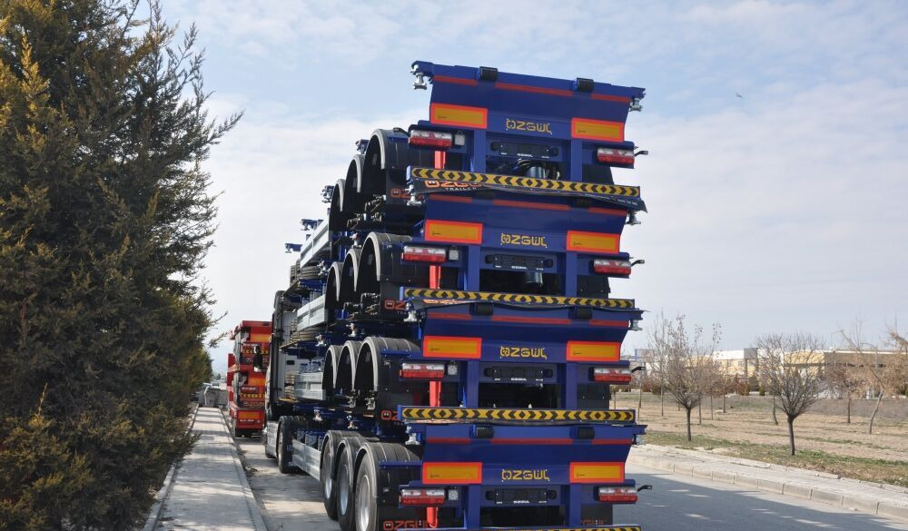 Özgül SKELATAL CONTAINER CHASSIS - Semireboque transportador de contêineres/ Caixa móvel: foto 4 Özgül SKELATAL CONTAINER CHASSIS - Semireboque transportador de contêineres/ Caixa móvel: foto 4