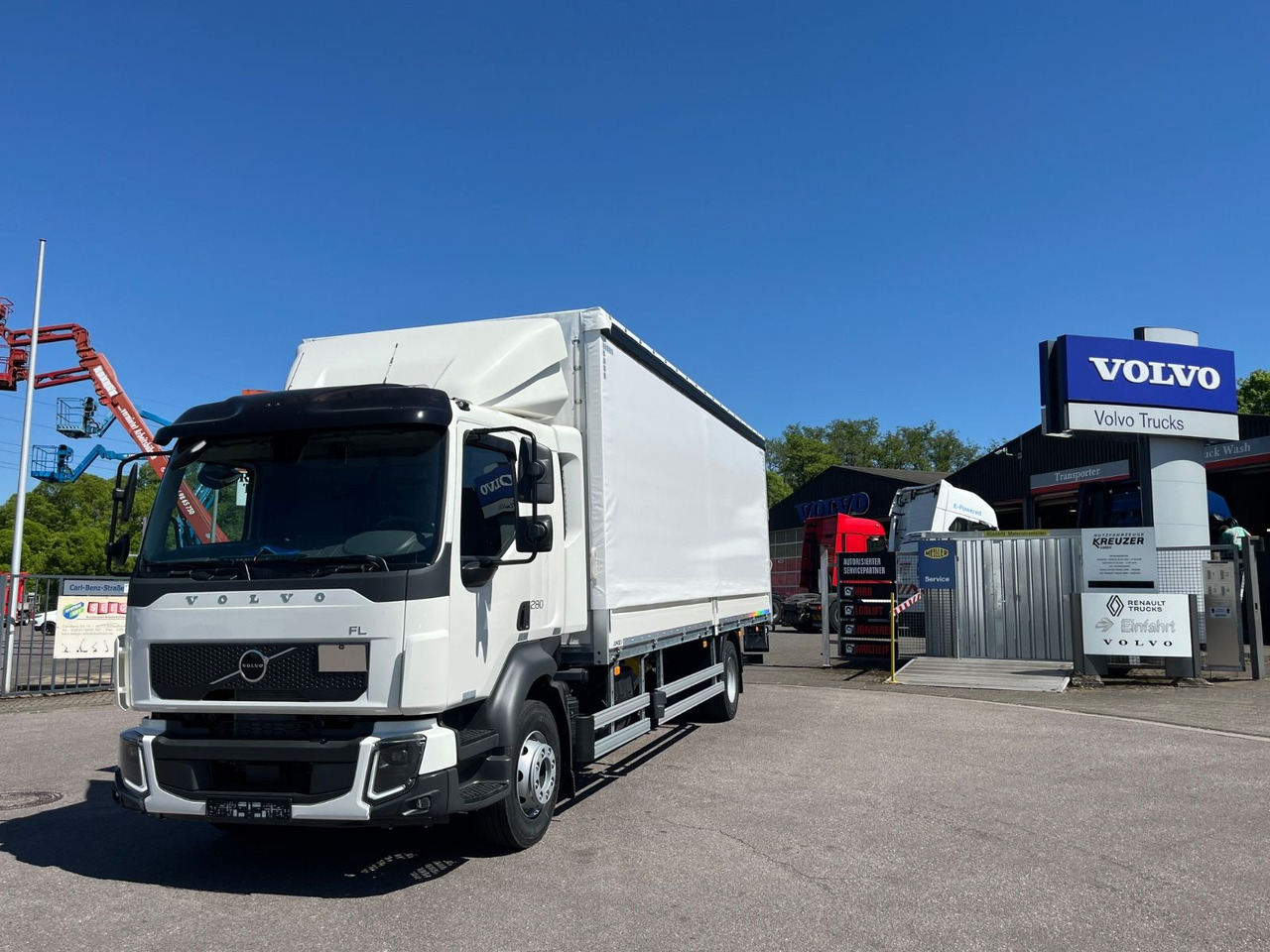 Volvo FL 16.280 Junge Schiebeplane - Caminhão com lona: foto 1 Volvo FL 16.280 Junge Schiebeplane - Caminhão com lona: foto 1