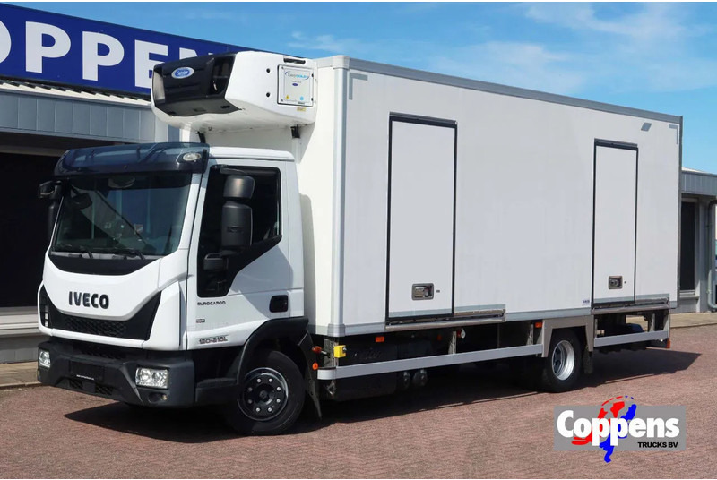 Iveco EuroCargo 120 El 210L Carrier Supra 850 MT Koel/Vries+Klep Bitemp met verplaatsbare wand - Caminhão frigorífico: foto 1 Iveco EuroCargo 120 El 210L Carrier Supra 850 MT Koel/Vries+Klep Bitemp met verplaatsbare wand - Caminhão frigorífico: foto 1