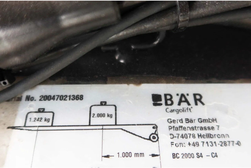 Mercedes-Benz Actros 1840 L Bakwagen + Bar klep 2000 KG + Geïsoleerde bak - Caminhão furgão: foto 5 Mercedes-Benz Actros 1840 L Bakwagen + Bar klep 2000 KG + Geïsoleerde bak - Caminhão furgão: foto 5