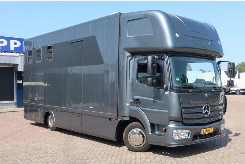 Mercedes-Benz Atego 816 L 3 Paarden/4 Ponies Nieuwe APK + nieuwe accu. - Caminhão para transporte de cavalos: foto 2 Mercedes-Benz Atego 816 L 3 Paarden/4 Ponies Nieuwe APK + nieuwe accu. - Caminhão para transporte de cavalos: foto 2