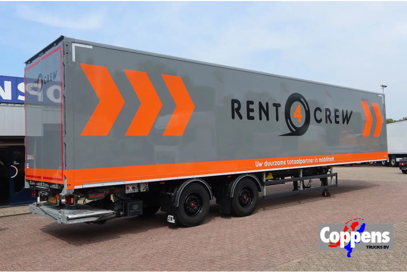 SYSTEM TRAILERS LPRS 18. 2 asser gesloten  + stuuras en klep Dhollandia 2000 KG Daytona Grey - Semireboque furgão: foto 1 SYSTEM TRAILERS LPRS 18. 2 asser gesloten  + stuuras en klep Dhollandia 2000 KG Daytona Grey - Semireboque furgão: foto 1