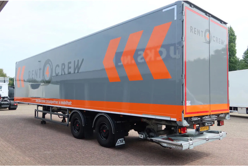 SYSTEM TRAILERS LPRS 18. 2 asser gesloten  + stuuras en klep Dhollandia 2000 KG Daytona Grey - Semireboque furgão: foto 2 SYSTEM TRAILERS LPRS 18. 2 asser gesloten  + stuuras en klep Dhollandia 2000 KG Daytona Grey - Semireboque furgão: foto 2